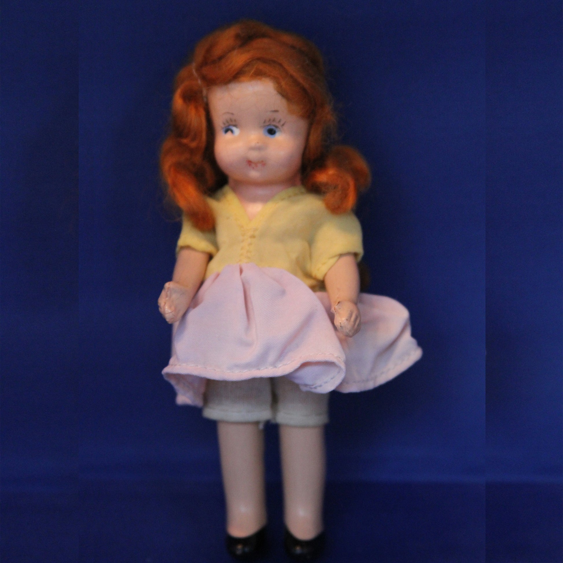 EUGENIA DOLL COMPANY COMPOSITION DOLL Story Book Style Circa 1940