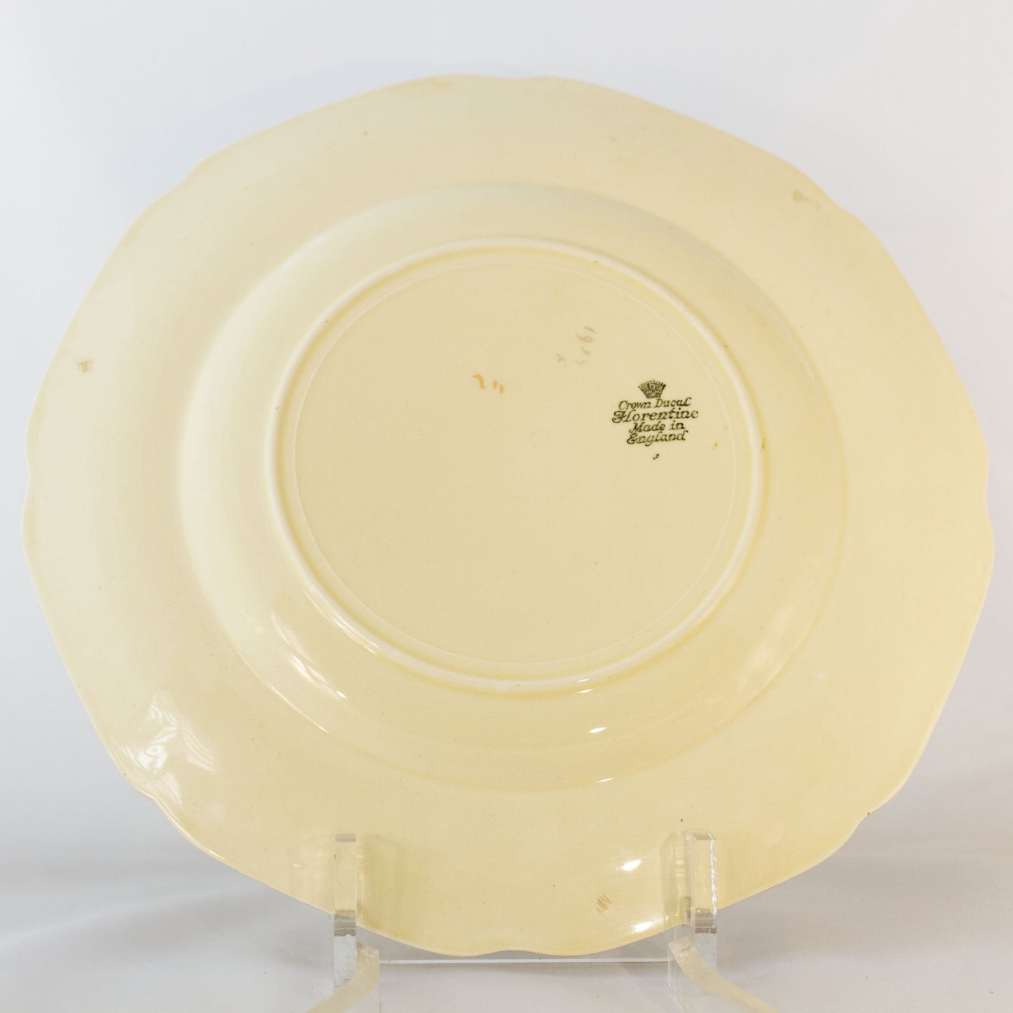 FLORENTINE by Crown Ducal Dinner Plate Pattern #1954