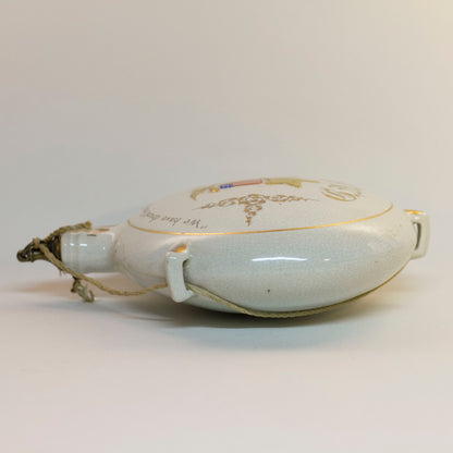 GRAND ARMY OF THE REPUBLIC (G.A.R.) Civil War Veteran CERAMIC CANTEEN Circa Late 1800s Side 2