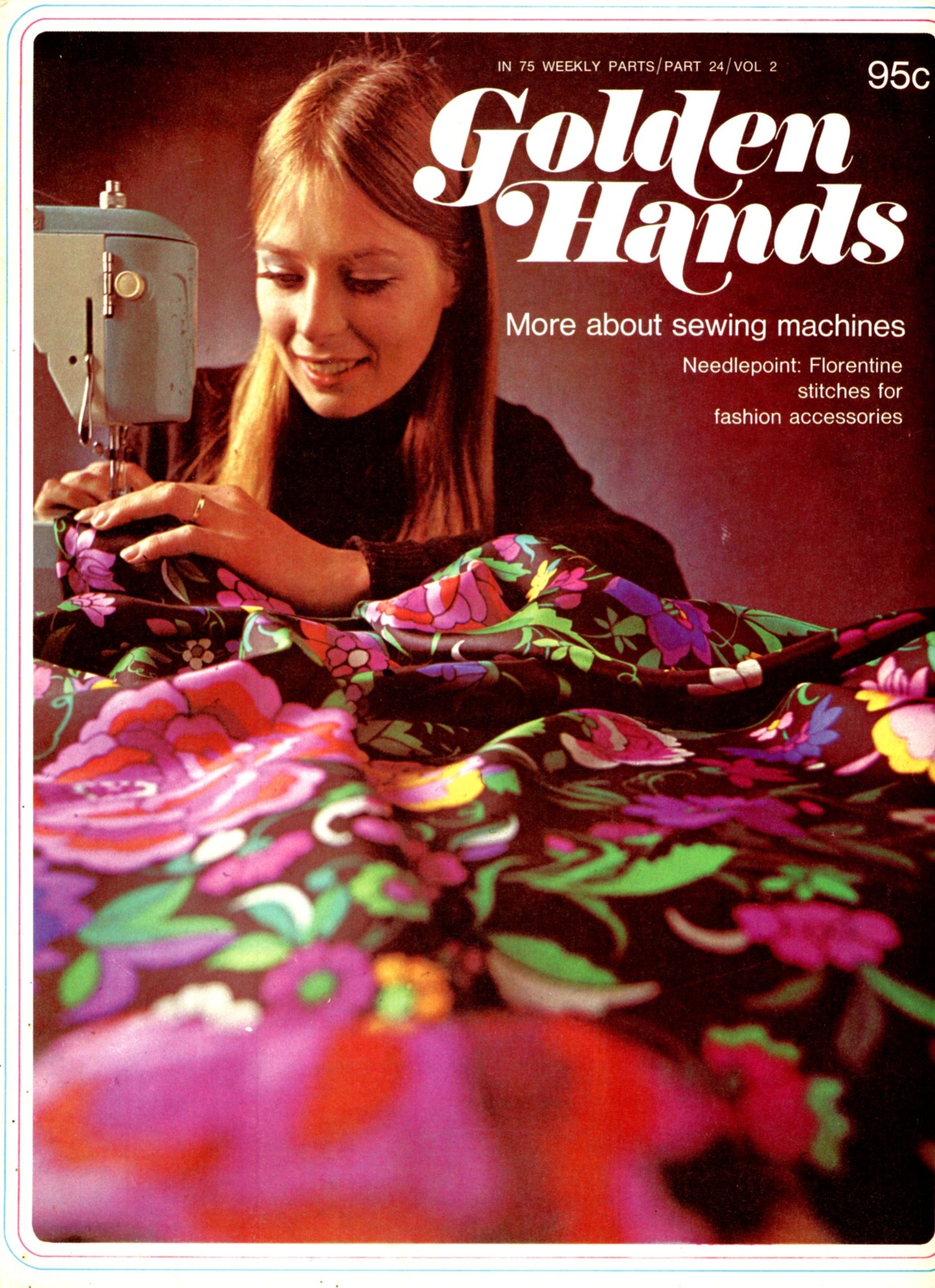 GOLDEN HANDS by Marshall Cavendish Ltd. London, England Copyright © 1971 Weekly Publication Volume 2 Parts 16 - 30 Sold Each