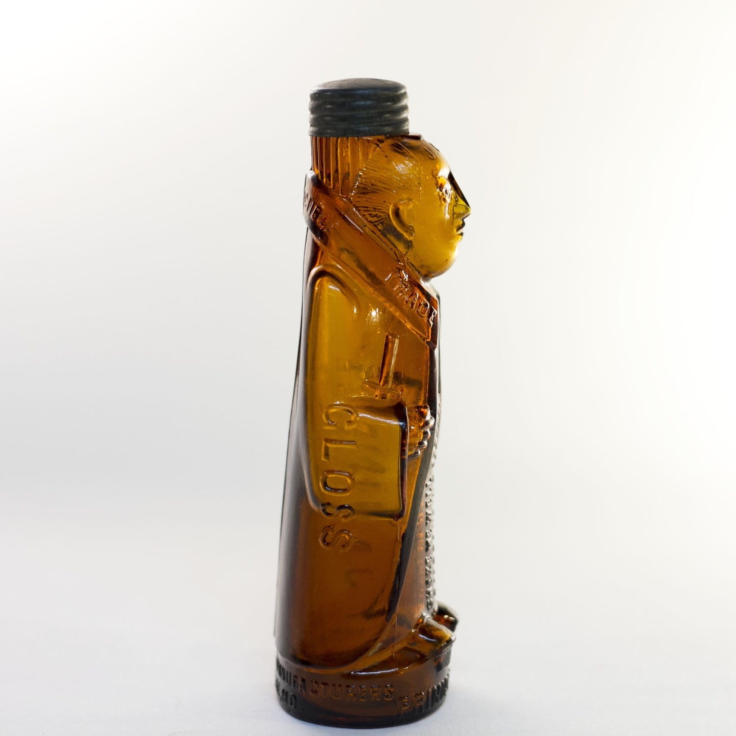 Antique Primicerio & Co. JAPANESE GLOSS BOTTLE in Amber