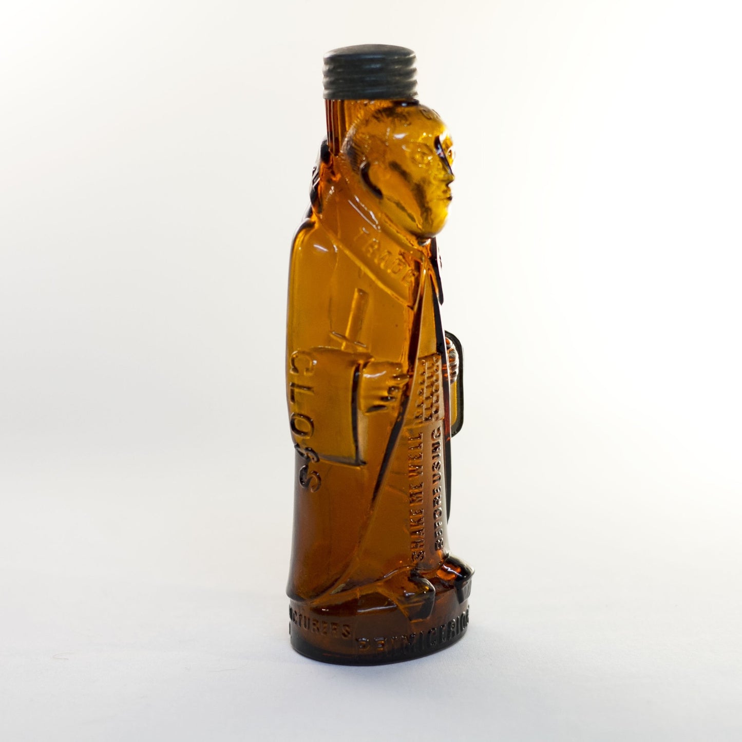 Antique Primicerio & Co. JAPANESE GLOSS BOTTLE in Amber