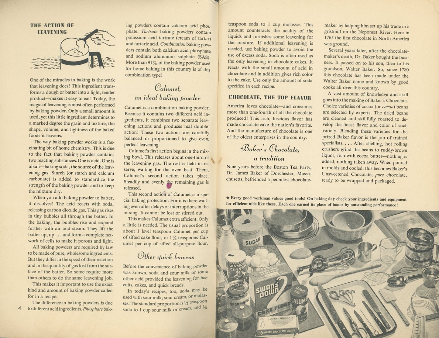 LEARN TO BAKE...YOU'LL LOVE IT Vintage Recipe Booklet Circa 1947