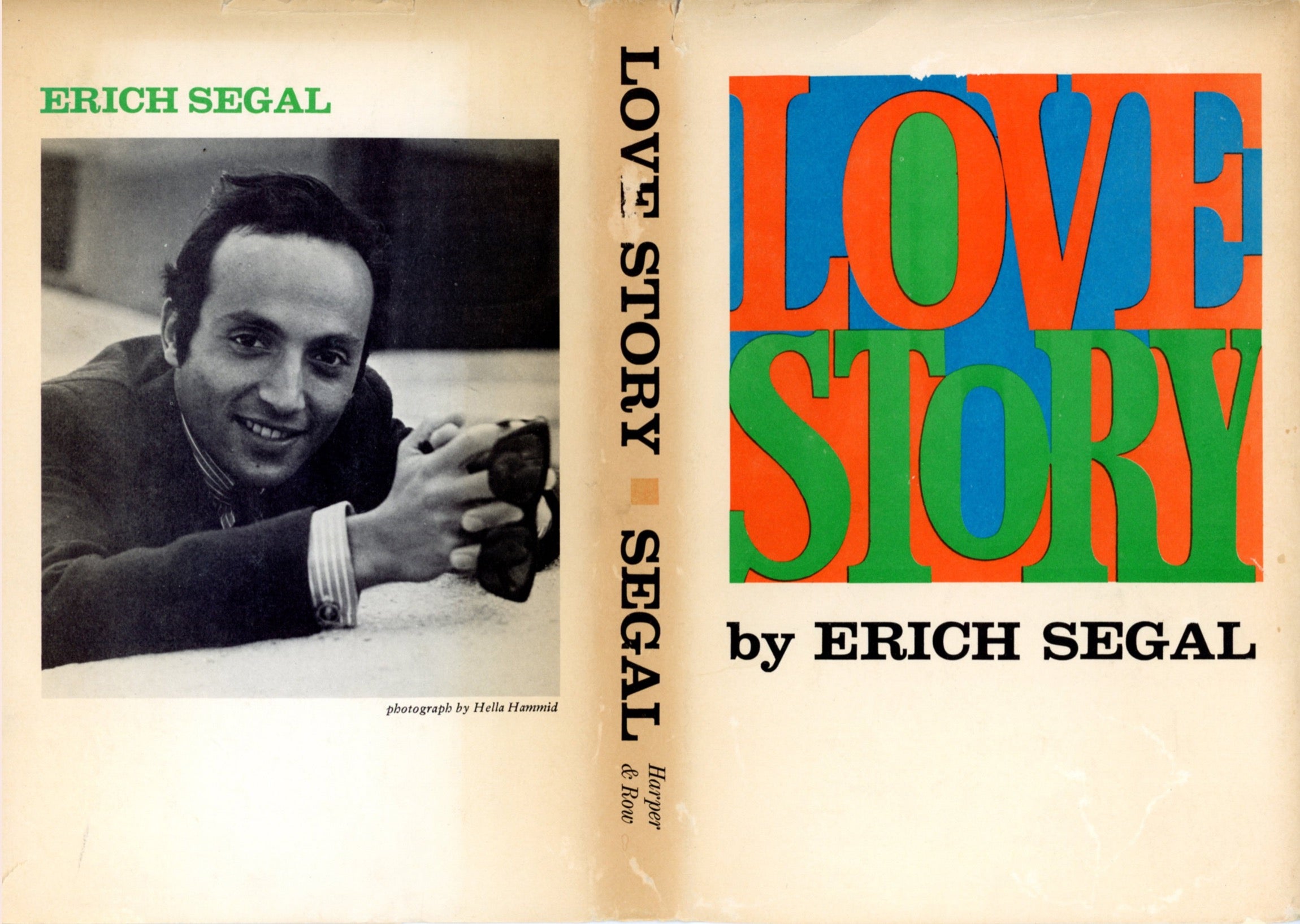 LOVE STORY by Erich Segal Published by Harper & Row New York ©1970