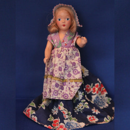 BEEHLER ARTS COMPOSITION DOLL Marked MBC Circa 1940s to 1950s 1