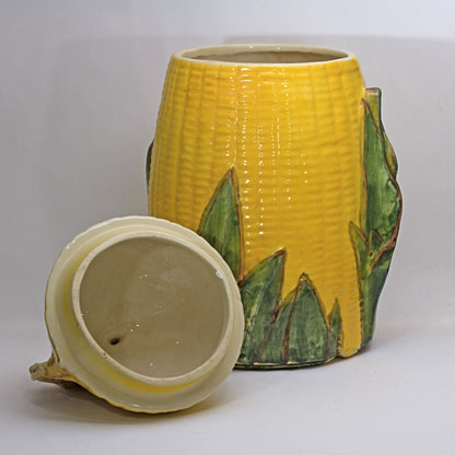 MCCOY POTTERY Ear of Corn Cookie Jar 1958