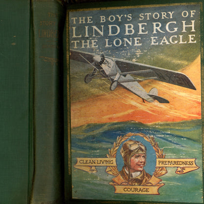 The Boy's Story of LINDBERGH THE LONE EAGLE by Richard J. Beamish ©1928