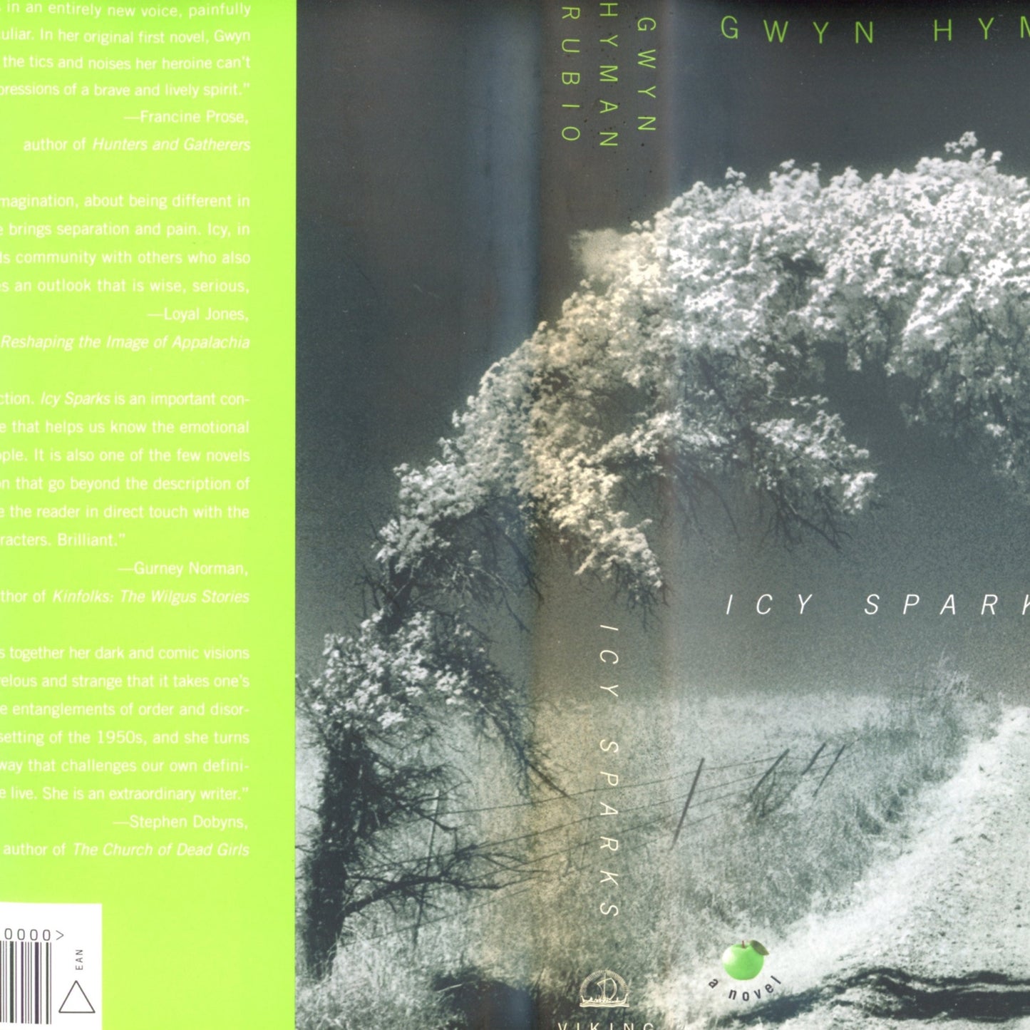 ICY SPARKS By Gwyn Hyman Rubio ©1998 First Edition Signed & Dated by Author