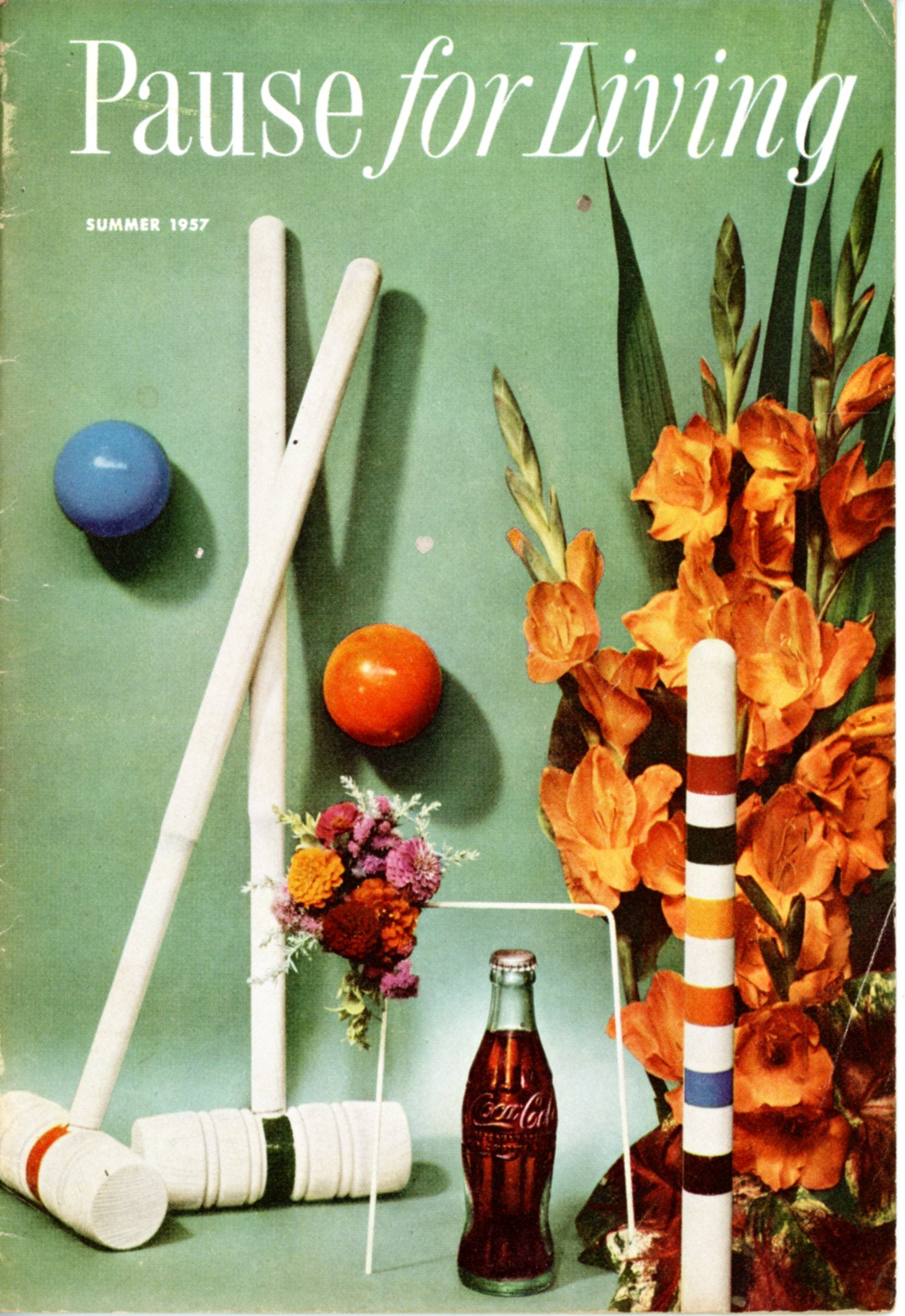 PAUSE FOR LIVING Entertaining Booklets by Coca Cola from 1956 - 1970