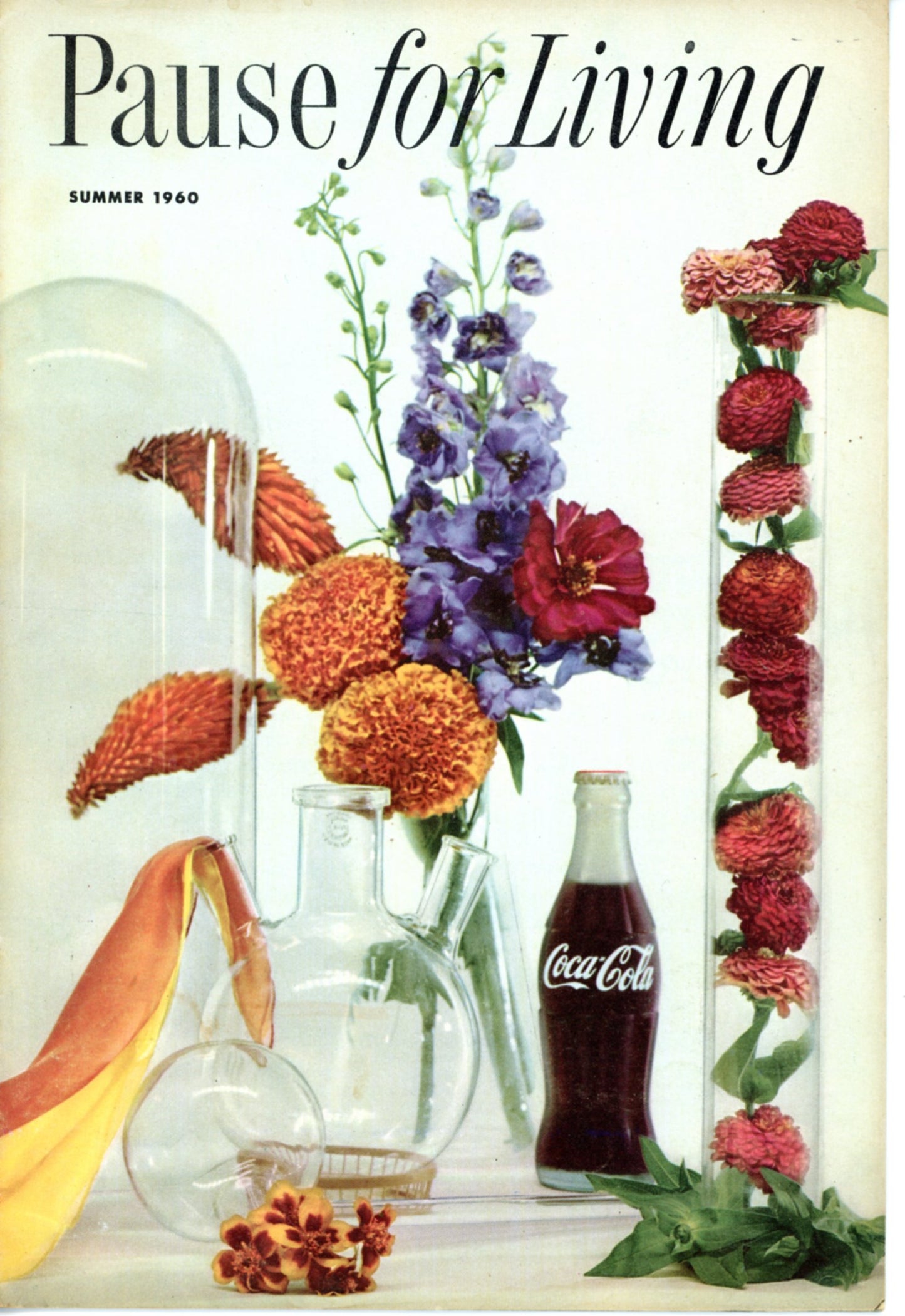 PAUSE FOR LIVING Coca-Cola Advertising Booklet 1956 - 1970 Sold Individually