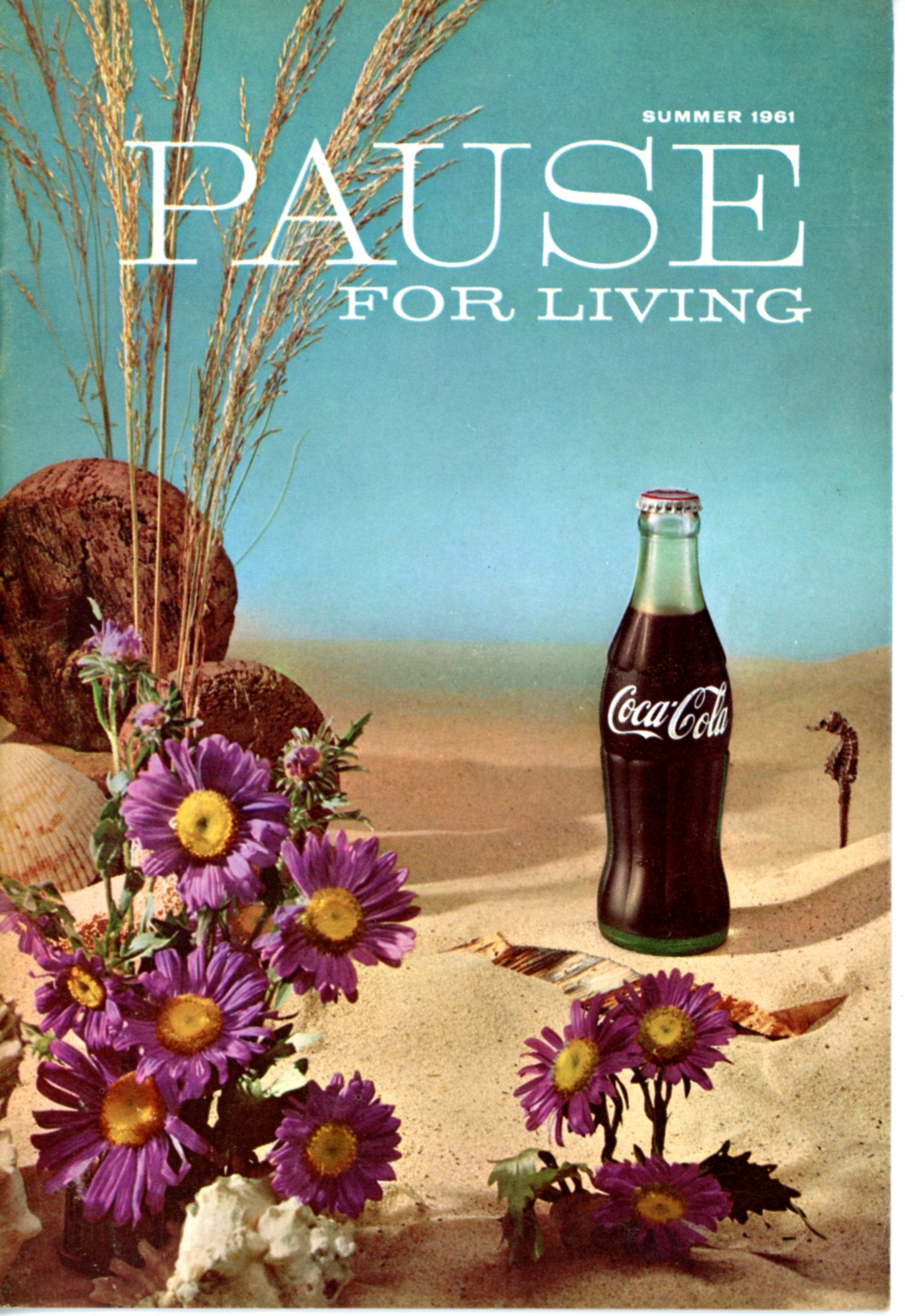 PAUSE FOR LIVING Coca Cola Advertising Booklets 1961 Full Year Set