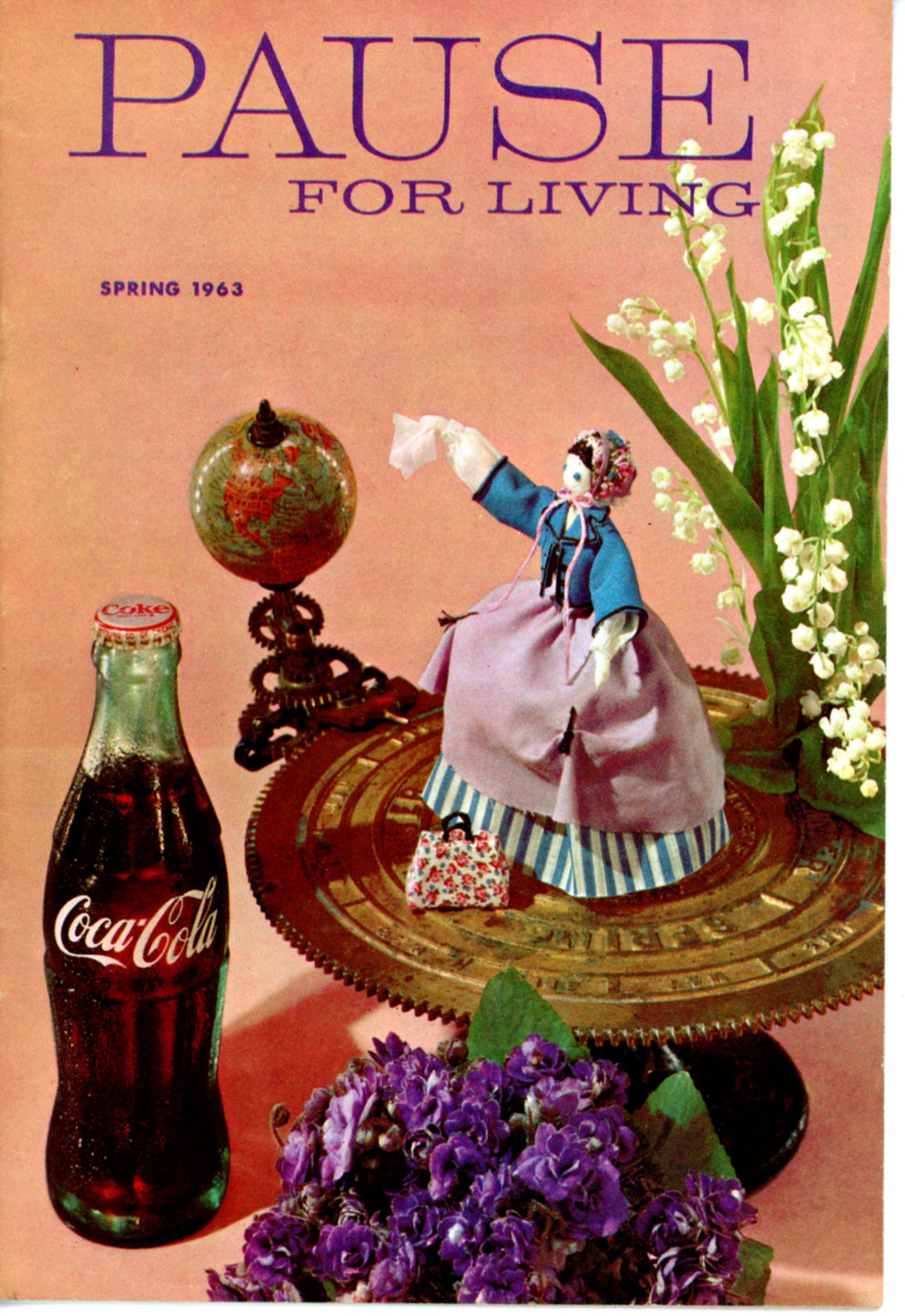 PAUSE FOR LIVING Coca-Cola Advertising Booklet 1956 - 1970 Sold Individually