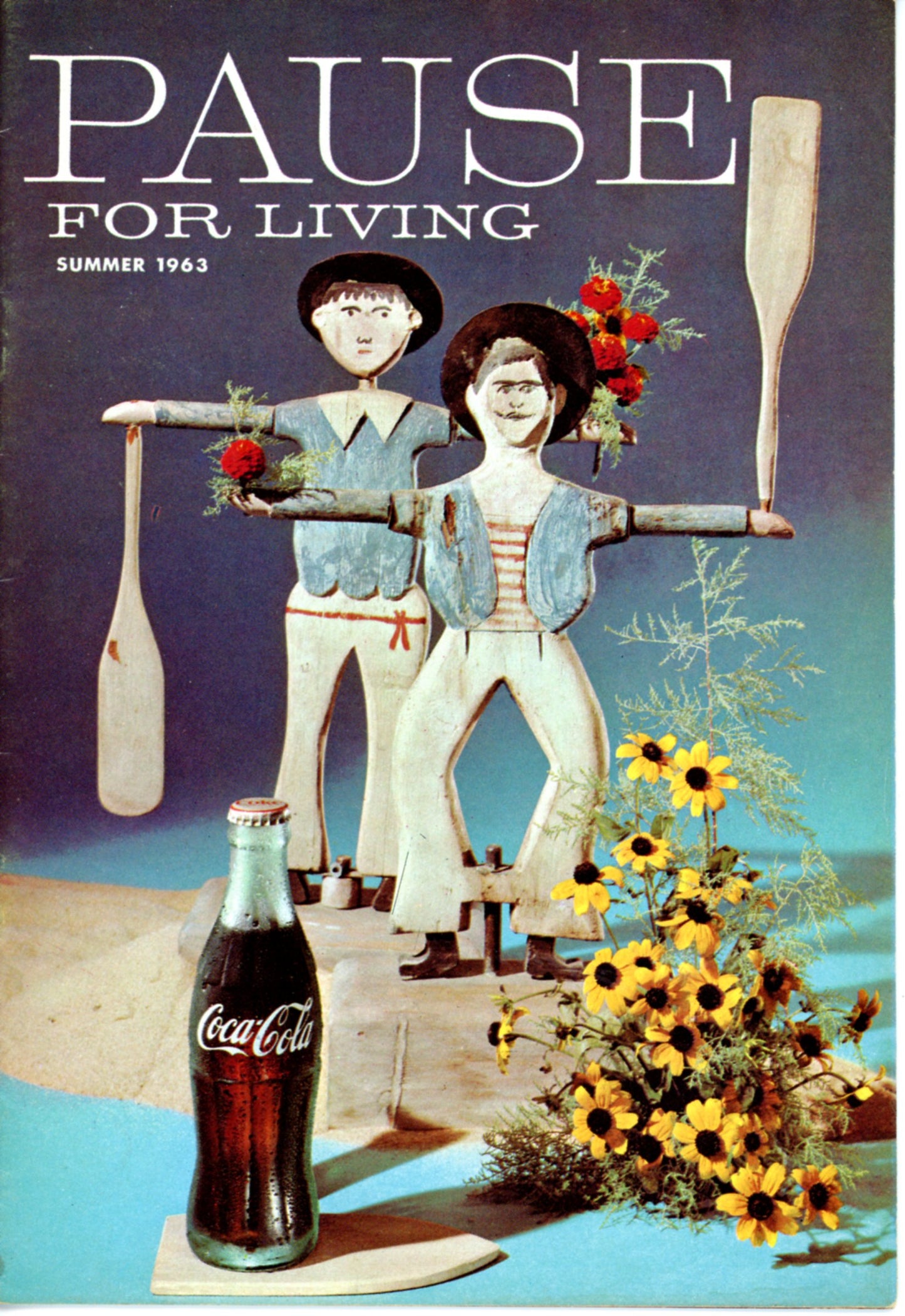 PAUSE FOR LIVING Coca-Cola Advertising Booklet 1956 - 1970 Sold Individually