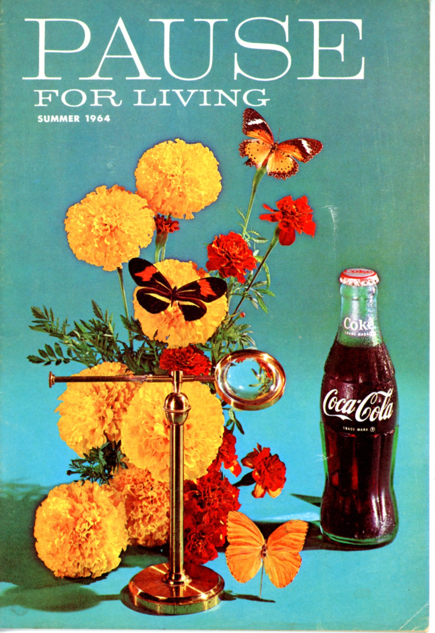 PAUSE FOR LIVING Seasonal Coca Cola Booklets from 1964 Full Year | Set of Four