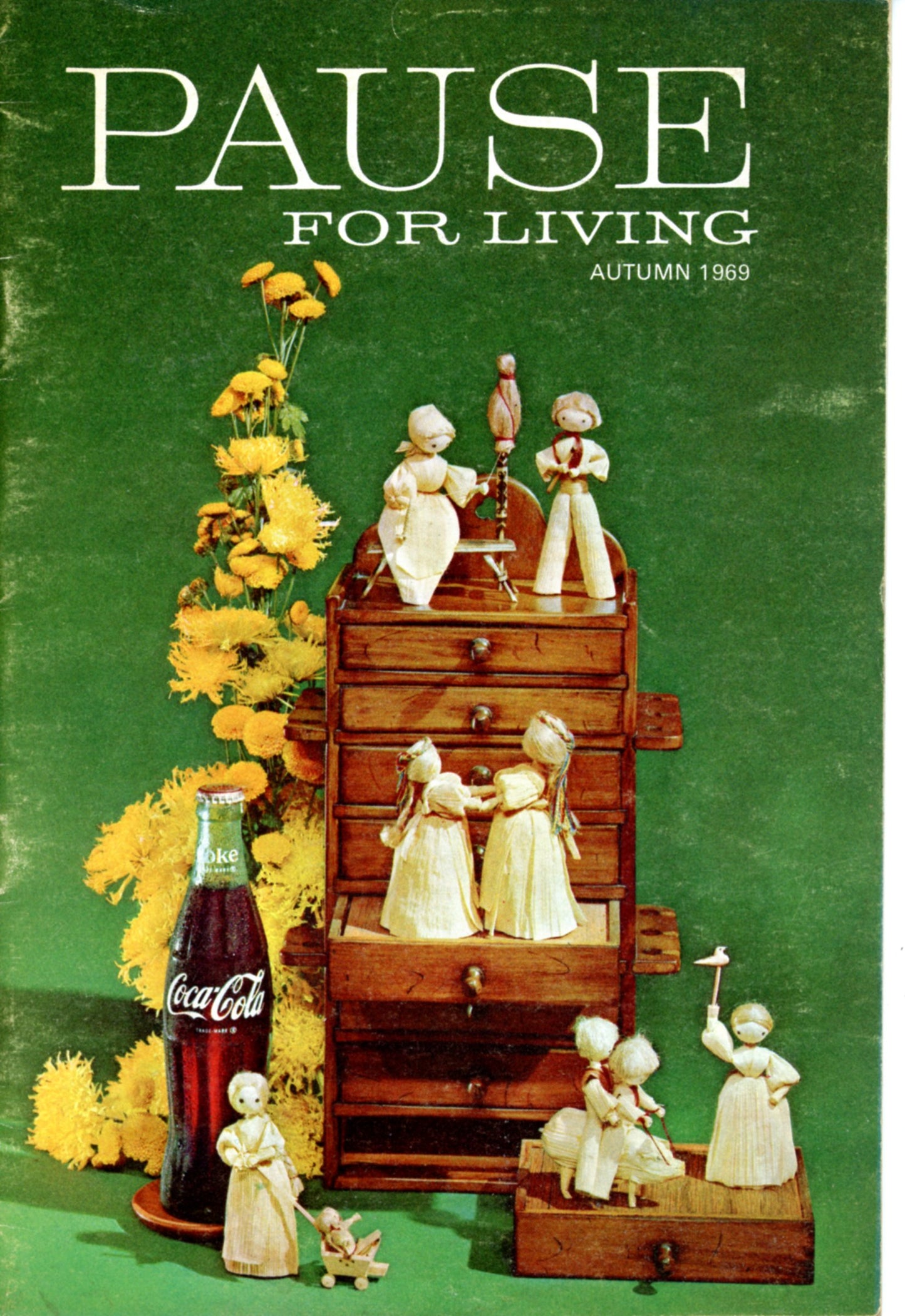 PAUSE FOR LIVING Coca-Cola Advertising Booklet 1956 - 1970 Sold Individually