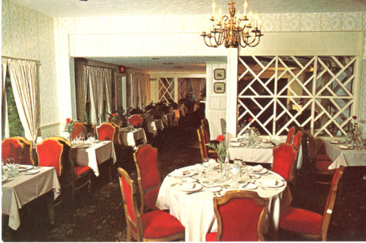 The Whitehouse Restaurant OLD SAYBROOK CONNECTICUT Vintage Postcard