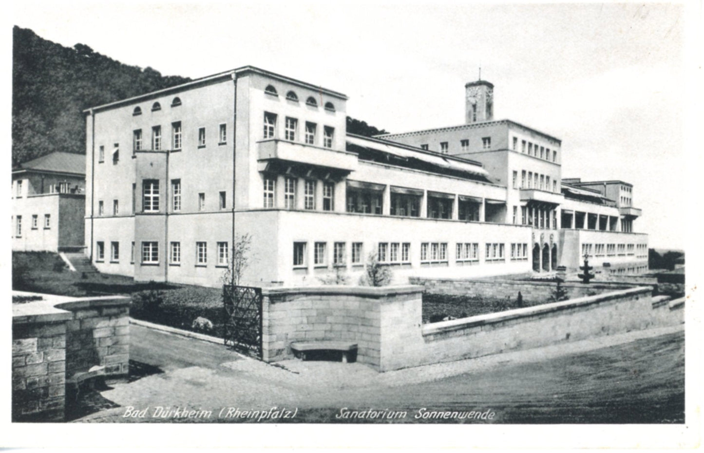 BAD DÜRKHEIM GERMANY Rheinpfalz Sanatorium Sonnenwende Real Photo Postcard