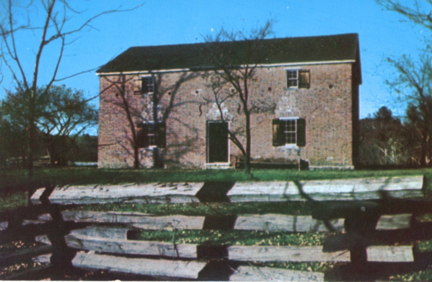 Little Cedar Grove Baptist Church BROOKVILLE INDIANA Vintage Postcard