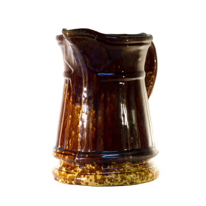 Antique AMERICAN ROCKINGHAM PITCHER Circa 1865 - 1900