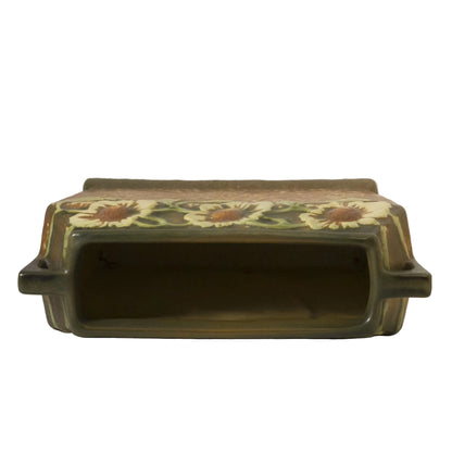 ROSEVILLE POTTERY Pillow Vase in Dahlrose Circa 1924