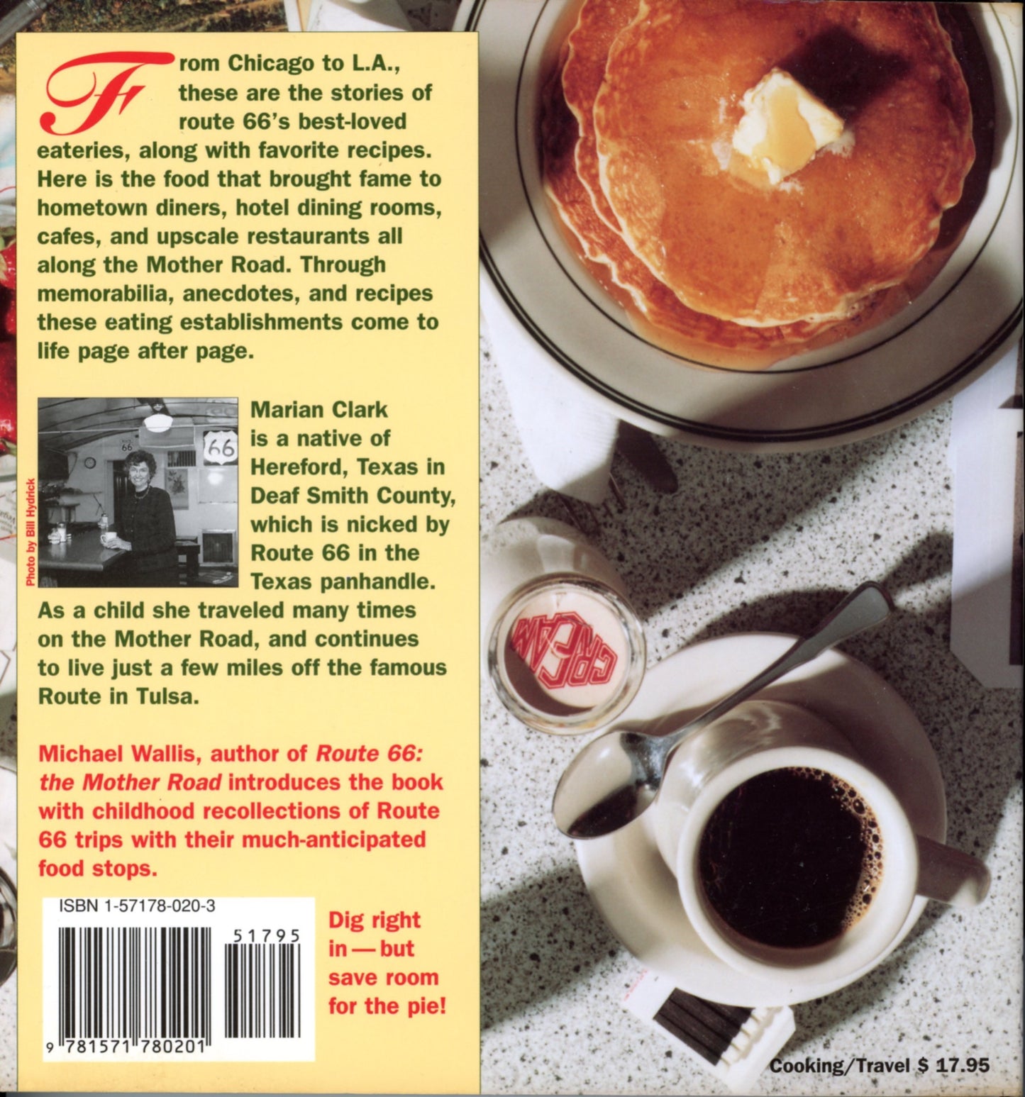 The Route 66 Cookbook by Marian Clark ©1993