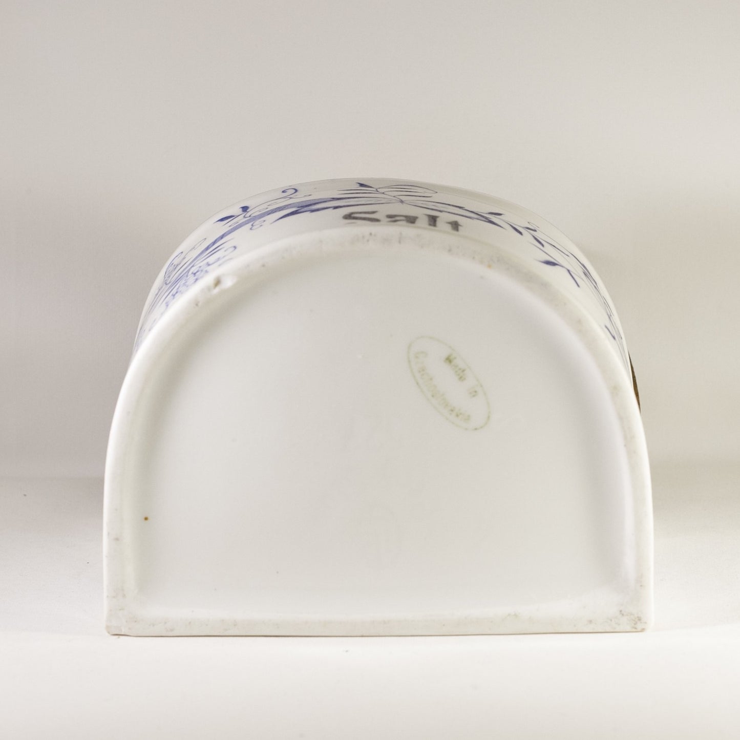 BLUE ONION ZWIEBELMUSTER Hanging Salt Cellar