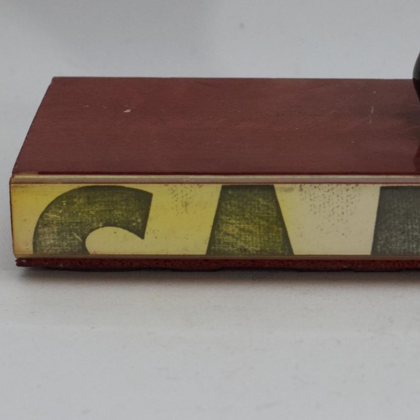 VINTAGE ELECTION RUBBER STAMP for Sample Ballots