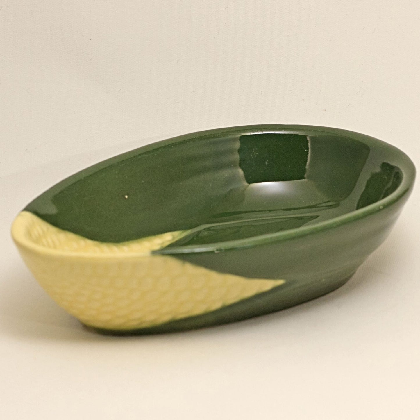 SHAWNEE Pottery QUEEN CORN Oval Fruit Bowl