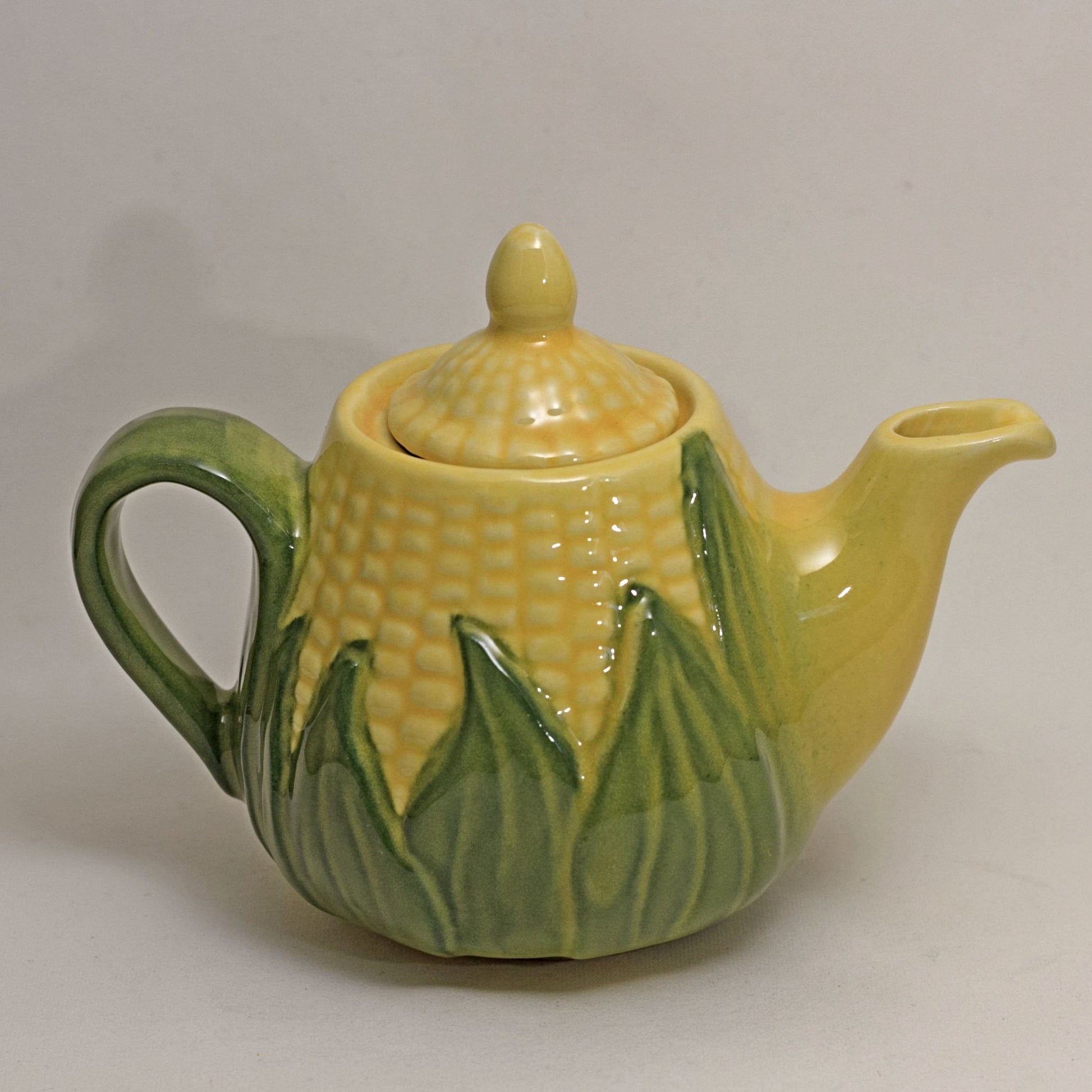 SHAWNEE Pottery CORN KING Small Teapot Mini