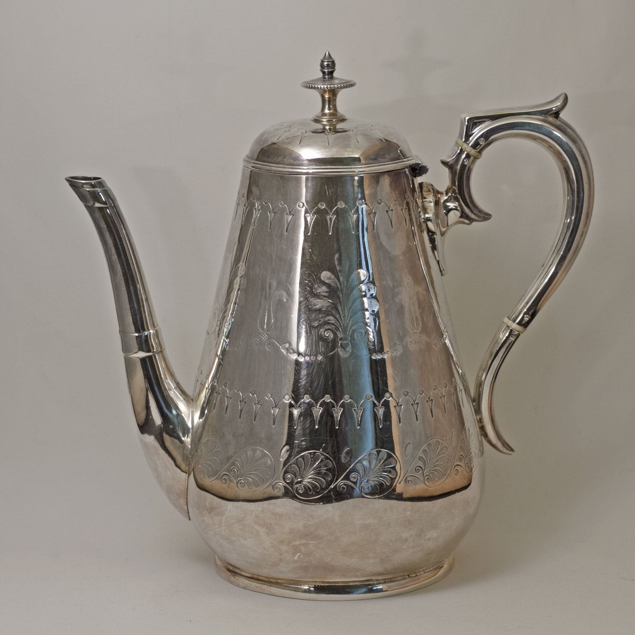 Vintage Coffee for Two buy Silverplated Coffee Pot, Vintage English Silver