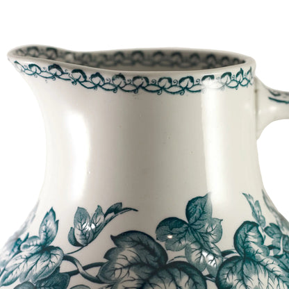 Antique DOULTON BURSLEM Transferware Pitcher in Spect'is Pattern Circa 1882