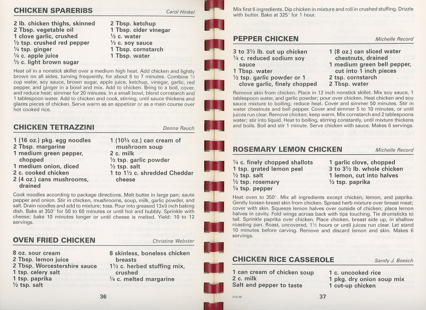 RECIPES FROM STS. PETER & PAUL CHURCH Volume III  | California, Kentucky Circa 1998