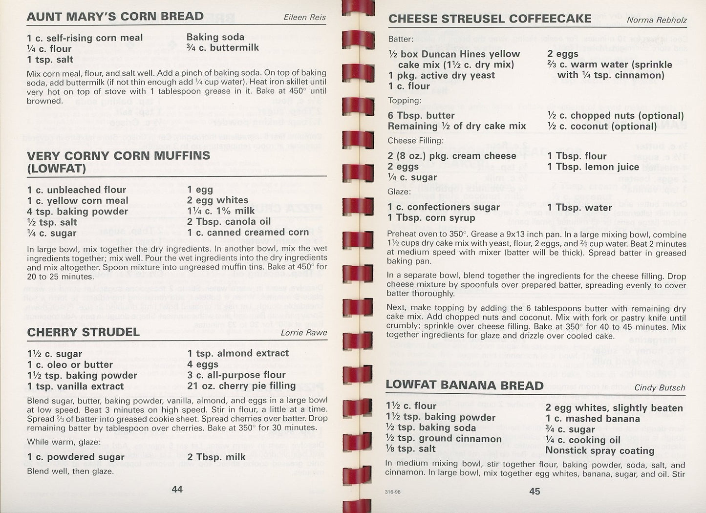 RECIPES FROM STS. PETER & PAUL CHURCH Volume III  | California, Kentucky Circa 1998