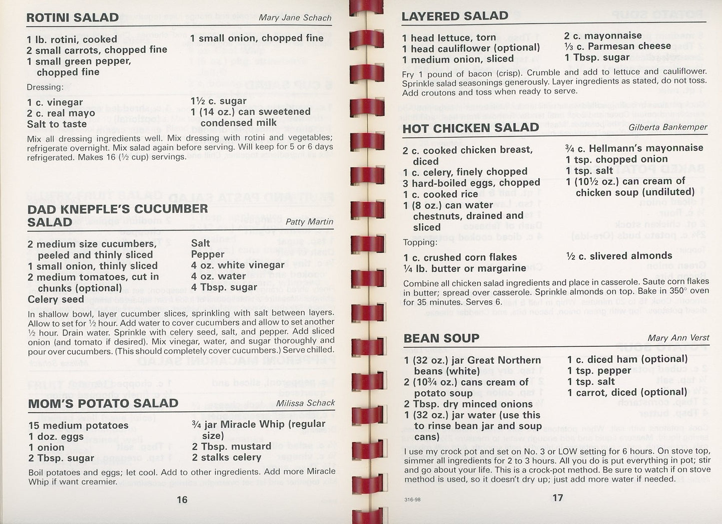 RECIPES FROM STS. PETER & PAUL CHURCH Volume III  | California, Kentucky Circa 1998