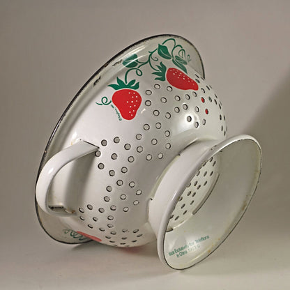 Enamel Ware Strawberry Colander by Teleflora