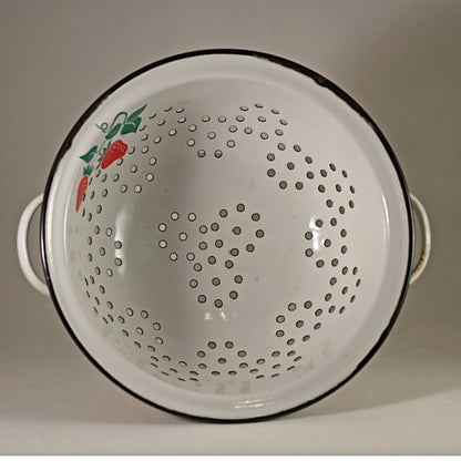 Enamel Ware Strawberry Colander by Teleflora