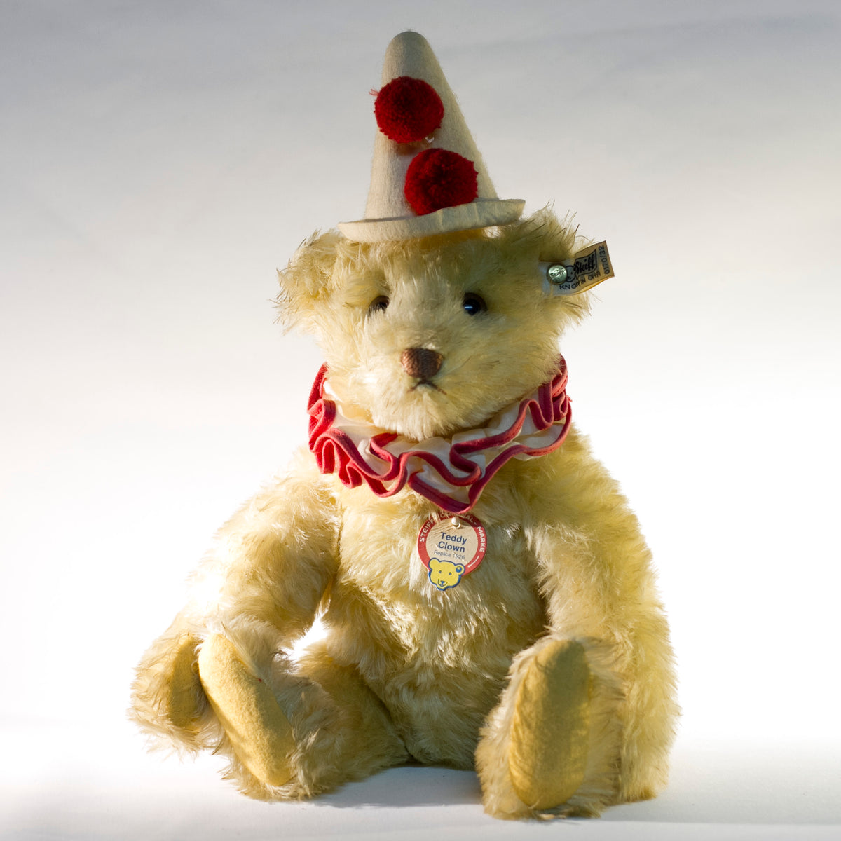 Steiff TEDDY BEAR CLOWN 1926 Limited Edition 1986 #5256 of 10,000 