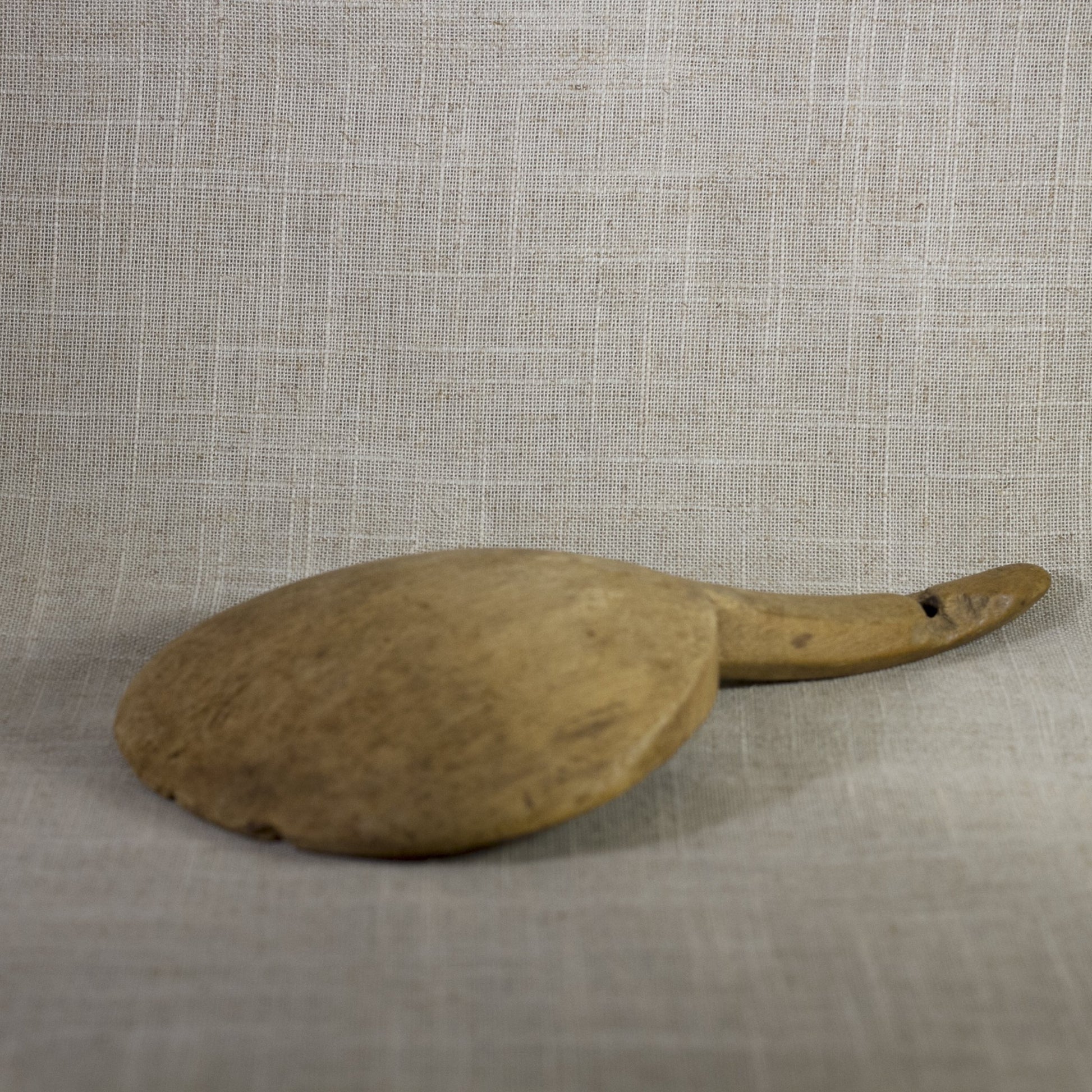 PRIMITIVE WOODEN BUTTER PADDLE Circa Late 19th Century